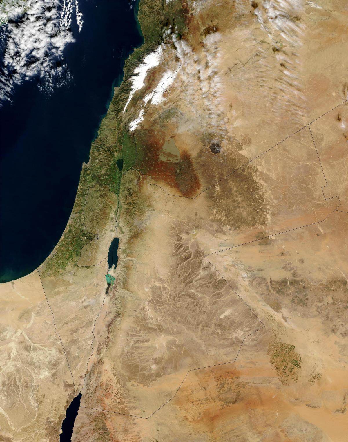 kaart iisraeli satellite 
