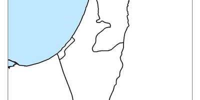 Kaart iisraeli tühi